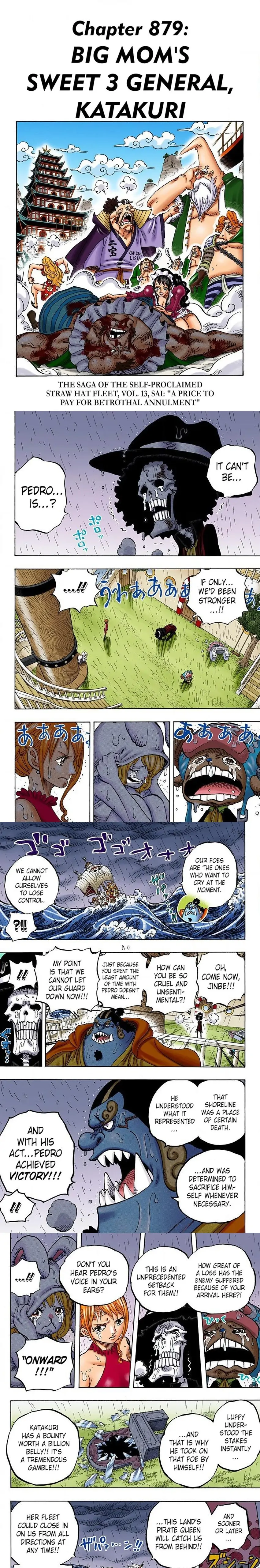 One Piece Digital Colored Chapter 879 image 1
